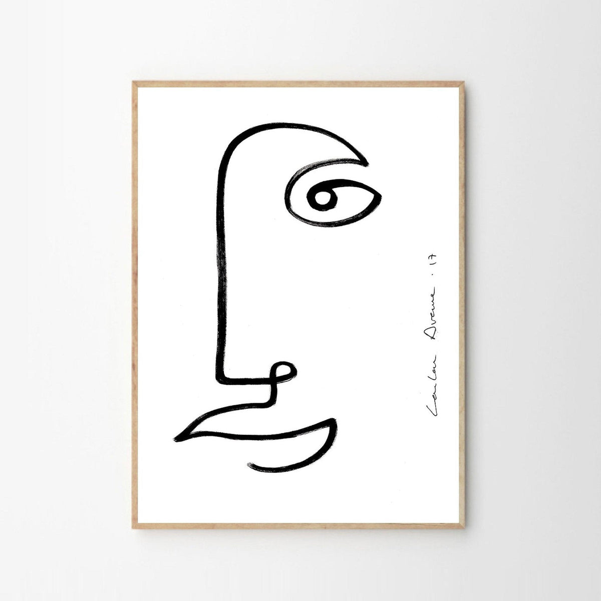 Affiche 50x70 Full Moon - The Poster Club - The Cool Republic