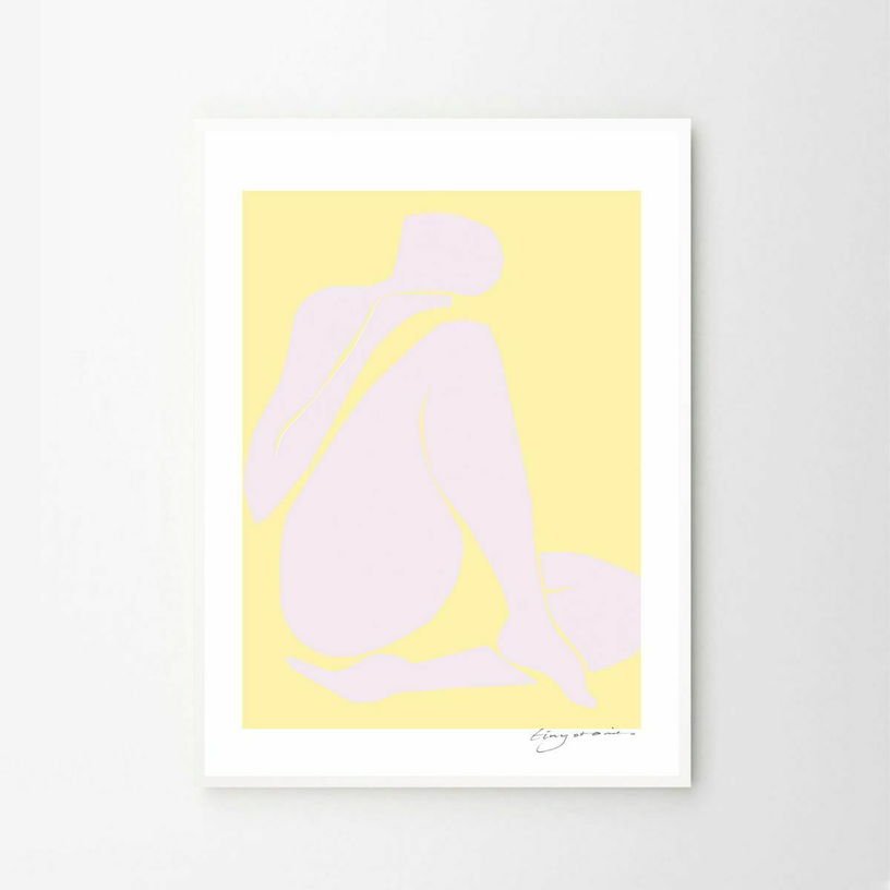 Affiche 50x70 Lilac Intimacy - The Poster Club - The Cool Republic