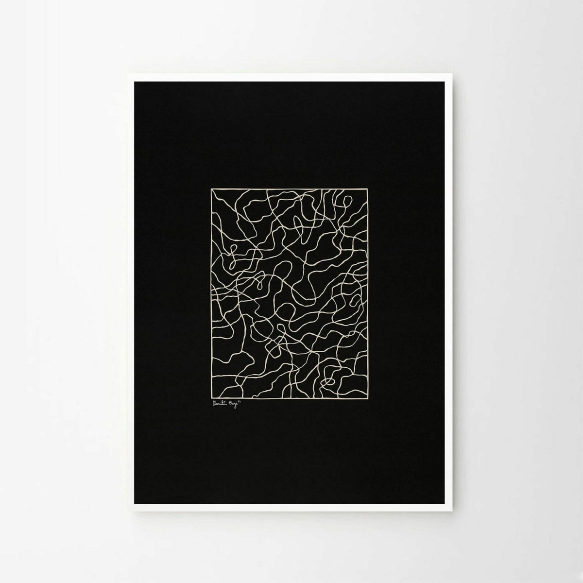 Affiche 50x70 Line No 01 - The Poster Club - The Cool Republic