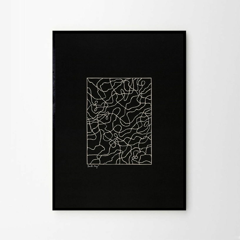 Affiche 50x70 Line No 01 - The Poster Club - The Cool Republic