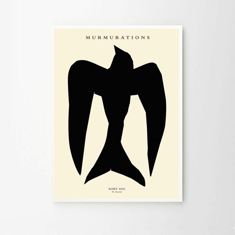 Affiche 50x70 Murmurations Sort Sol - The Poster Club - The Cool Republic