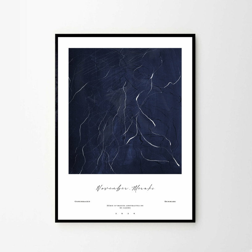 Affiche 70x100 cm MERAKI 02 - The Poster Club - The Cool Republic