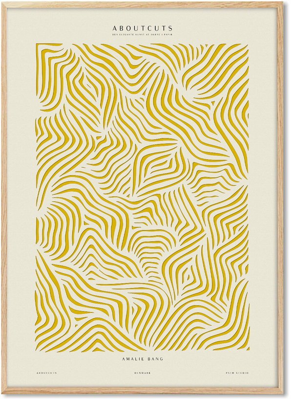 Affiche Amalie 30 x 40 cm Aboutcuts art print No. 07 - PSTR Studio - The Cool Republic