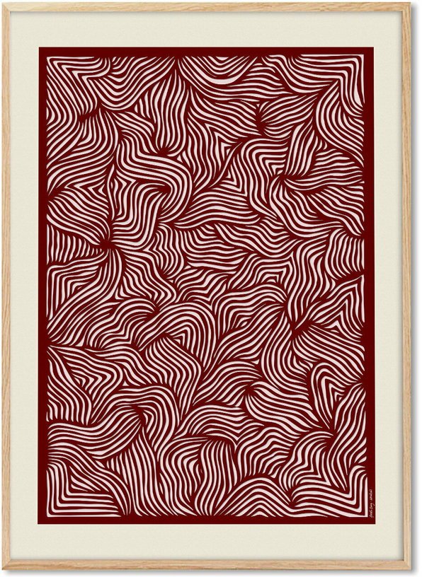 Affiche Amalie 50 x 70 cm Aboutcuts art print No. 08 - PSTR Studio - The Cool Republic