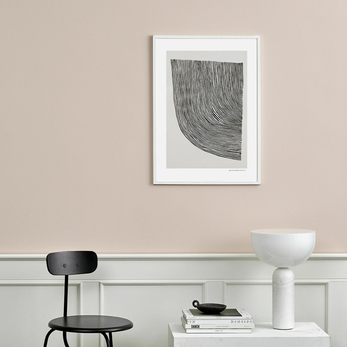 Affiche art 50 x 70 cm Curves - The Poster Club - The Cool Republic