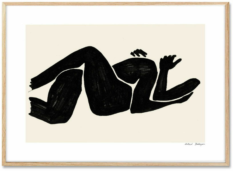 Affiche Astrid 70 x 100 cm Lovers - PSTR Studio - The Cool Republic