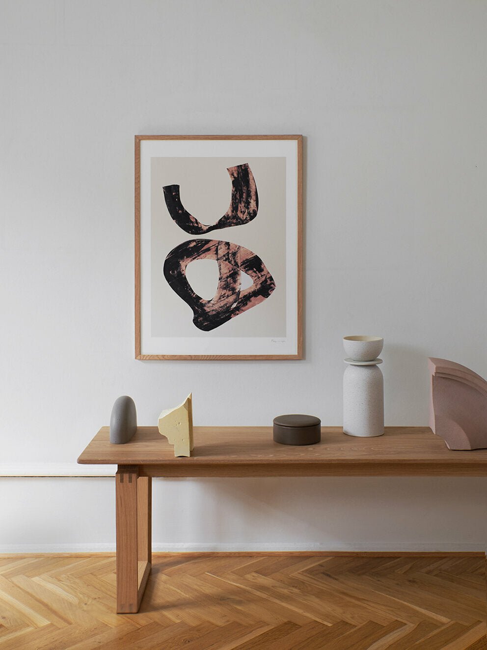 Berit Mogensen Lopez Painted Papercut Poster 50 x 70 cm - The Poster Club - The Cool Republic