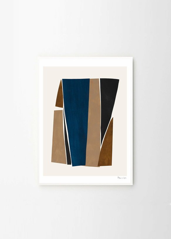 Affiche Berit Mogensen Lopez Pieces 01 50 x 70 cm - The Poster Club - The Cool Republic