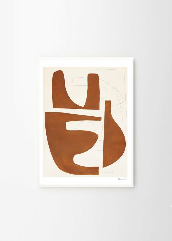 Affiche Berit Mogensen Lopez Sienna 40 x 50 cm - The Poster Club - The Cool Republic