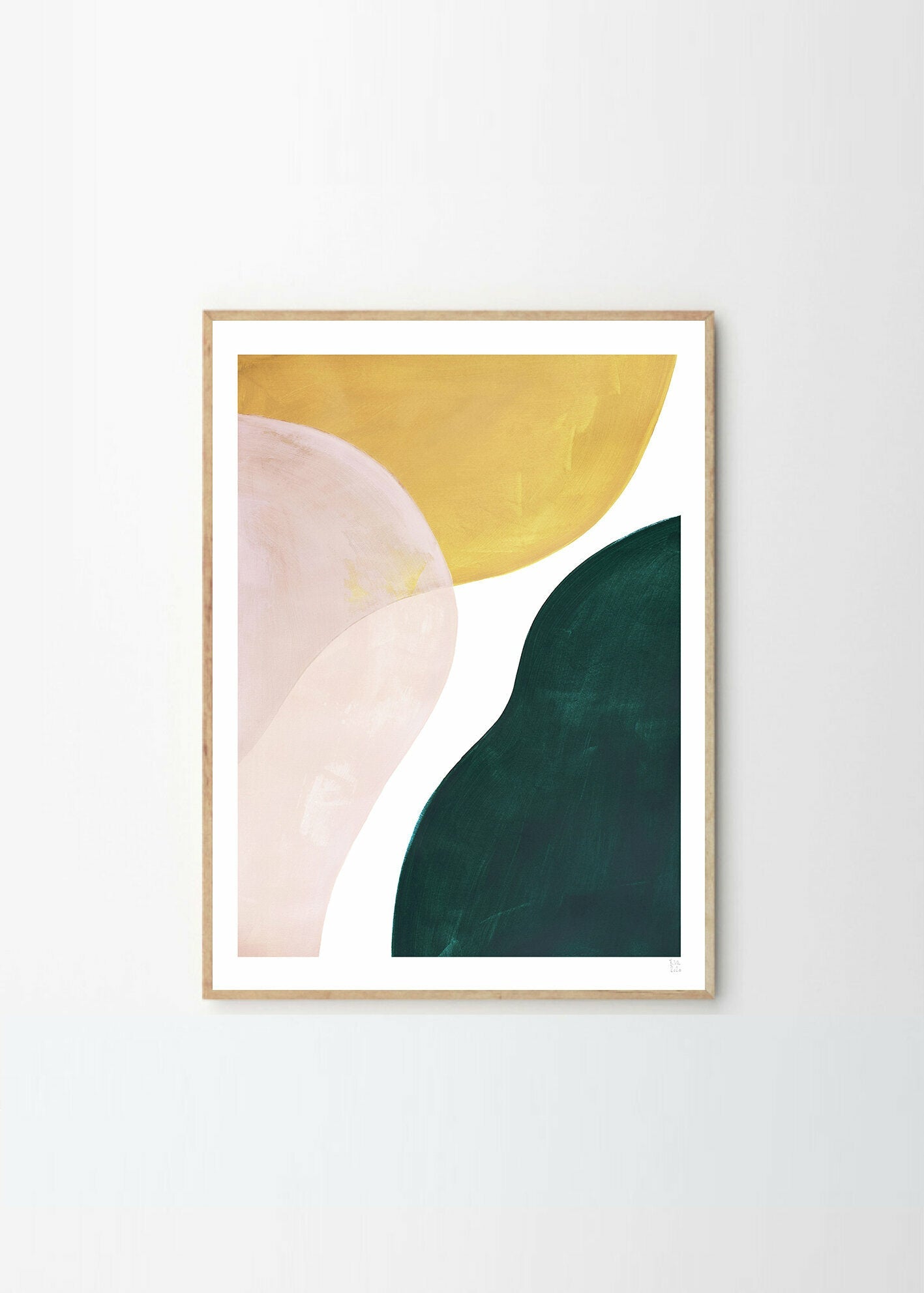Affiche Berit Mogensen Lopez Transparent Rose 30 x 40 cm - The Poster Club - The Cool Republic