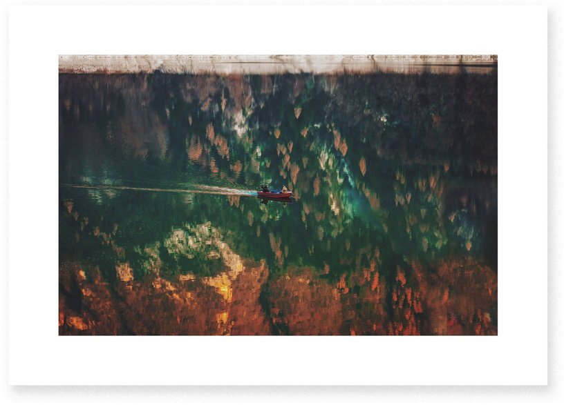 Affiche Canoë - Le Renard - The Cool Republic