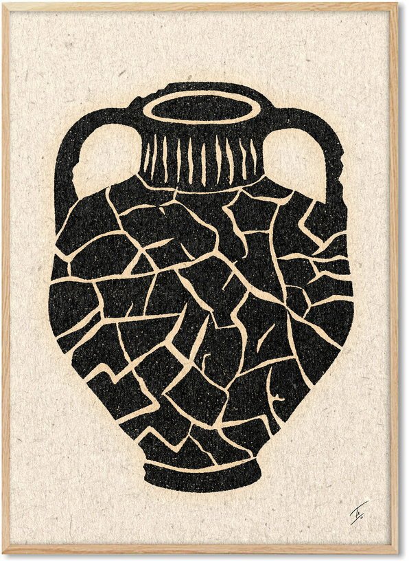 Affiche David Schmitt 30 x 40 cm Fragments - PSTR Studio - The Cool Republic
