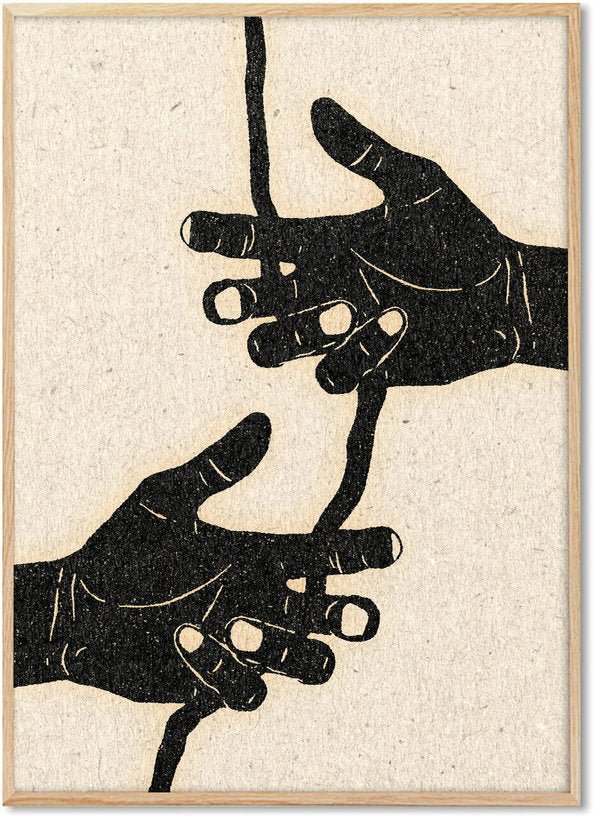 Affiche David Schmitt 30 x 40 cm Lebensfaden - PSTR Studio - The Cool Republic