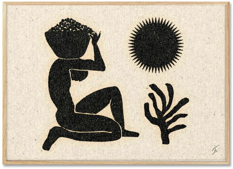 Affiche David Schmitt 30 x 40 cm The Harvest - PSTR Studio - The Cool Republic