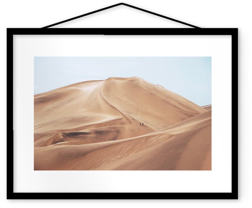 Affiche Dune encadrée Moebe noir A3 - Le Renard - The Cool Republic