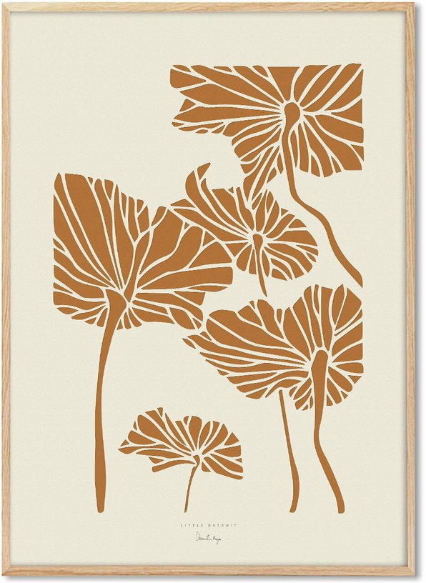 Affiche Little Detroit 70 x 100 cm Blomster - PSTR Studio - The Cool Republic