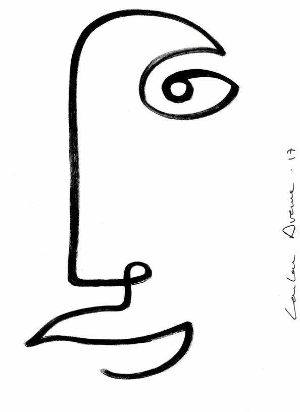 Affiche LouLou Avenue Full Moon 30 x 40 cm - The Poster Club - The Cool Republic