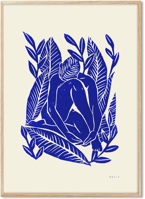 Affiche Maliv 70 x 100 cm Fouiller la nuit - PSTR Studio - The Cool Republic