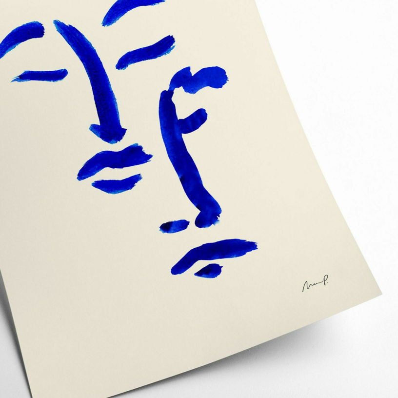 Affiche Marc 70 x 100 cm Lovers nr.1 - PSTR Studio - The Cool Republic