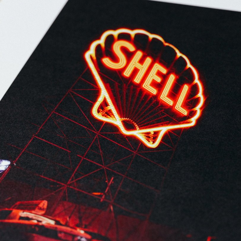 Affiche Shell - Le Renard - The Cool Republic