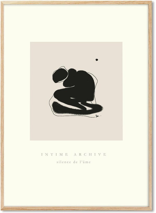 Affiche Sophie M. Lucie 30 x 40 cm Intime Archive - PSTR Studio - The Cool Republic
