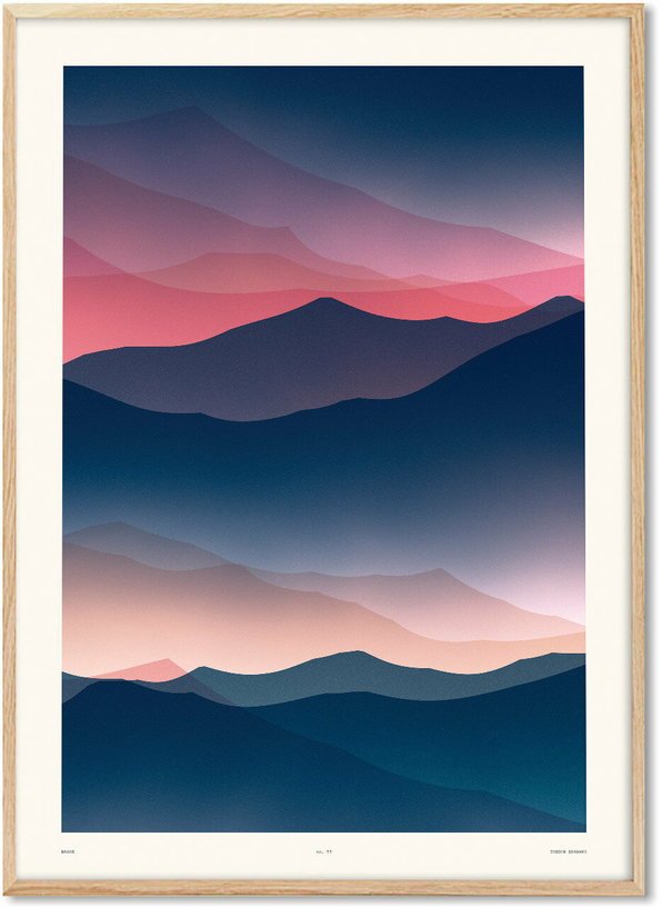 Affiche Thedor 30 x 40 cm Range no. 55 - PSTR Studio - The Cool Republic