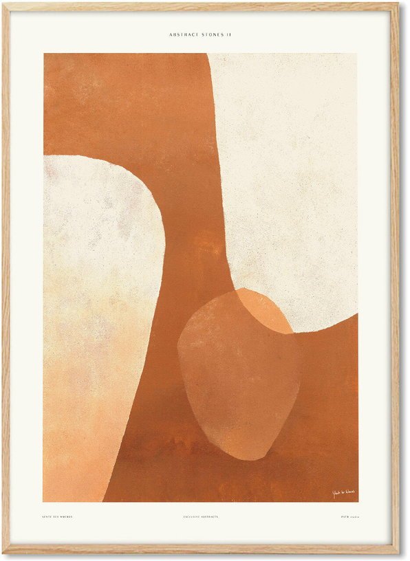 Affiche Yente 50 x 70 cm Terra Stones - PSTR Studio - The Cool Republic