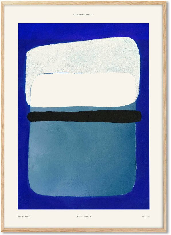 Affiche Yente 70 x 100 cm Composition II - PSTR Studio - The Cool Republic