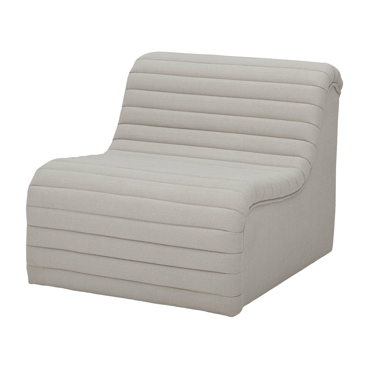 Allure Lounge Chair Nature Polyester - Bloomingville - The Cool Republic