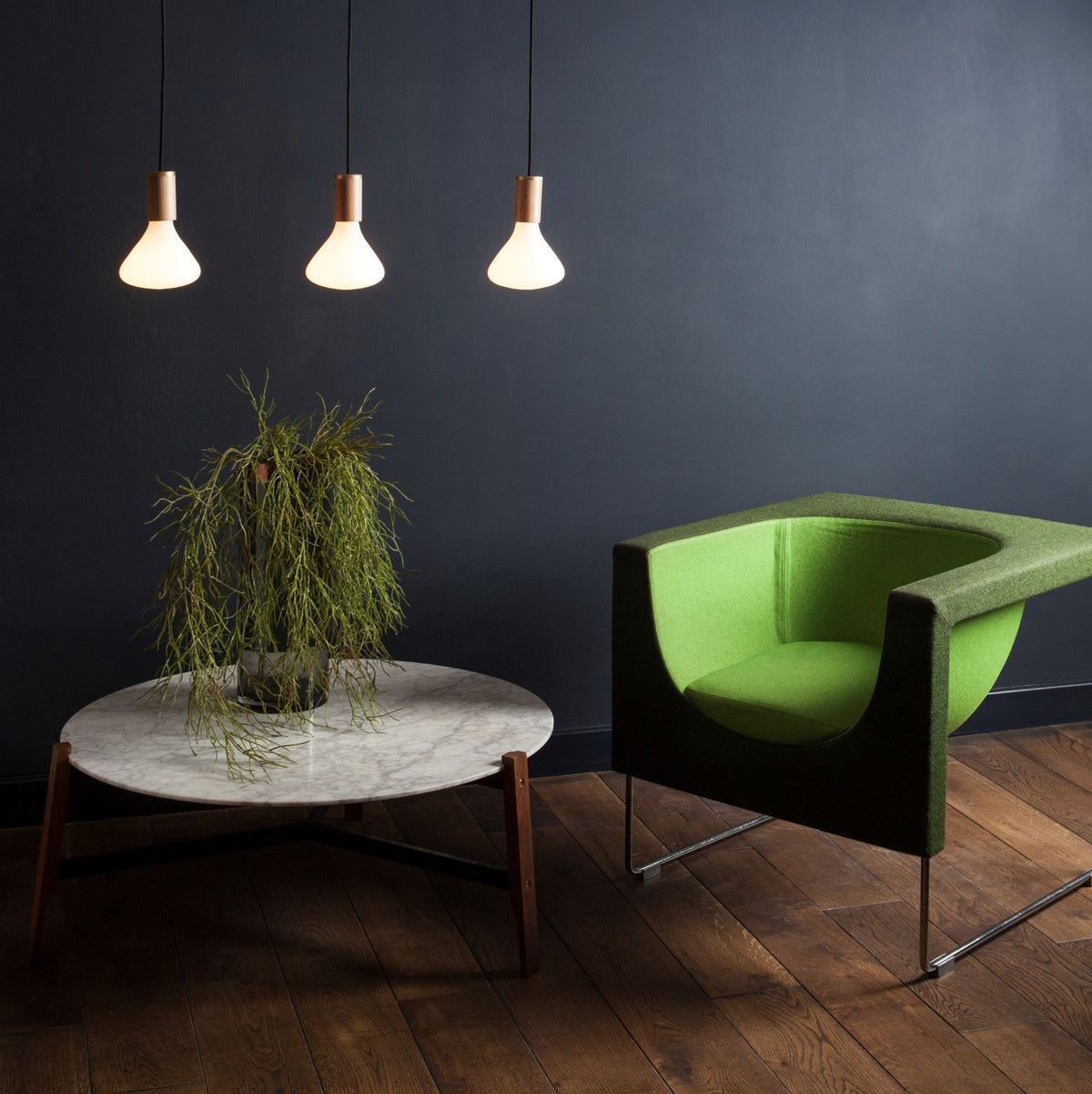 Ampoule LED E27 6W filament dimmable 14 cm en porcelaine Noma - tala - The Cool Republic