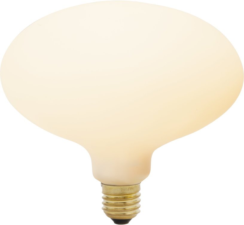 Ampoule LED E27 6W filament dimmable 16,3 cm en porcelaine Oval - tala - The Cool Republic