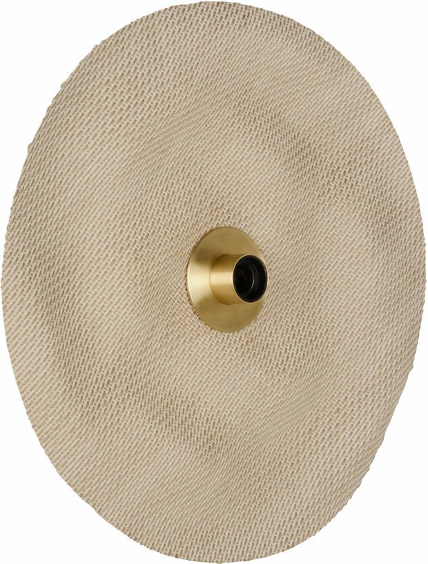 Applique avec abat - jour en métal et lin 48 cm Rivage - Market set - The Cool Republic