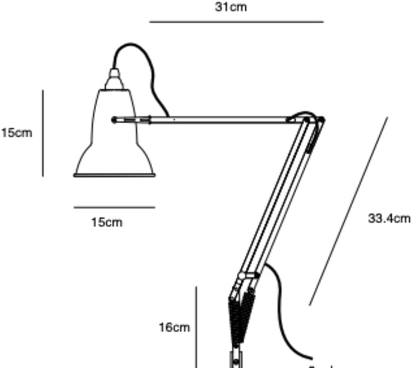Applique avec prise crème Original 1227 - Anglepoise - The Cool Republic