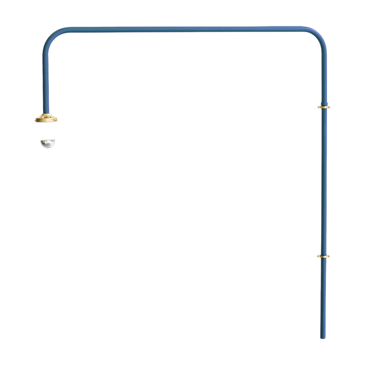 Applique avec prise en acier bleu 90x25x100cm N° 5 - valerie_objects - The Cool Republic