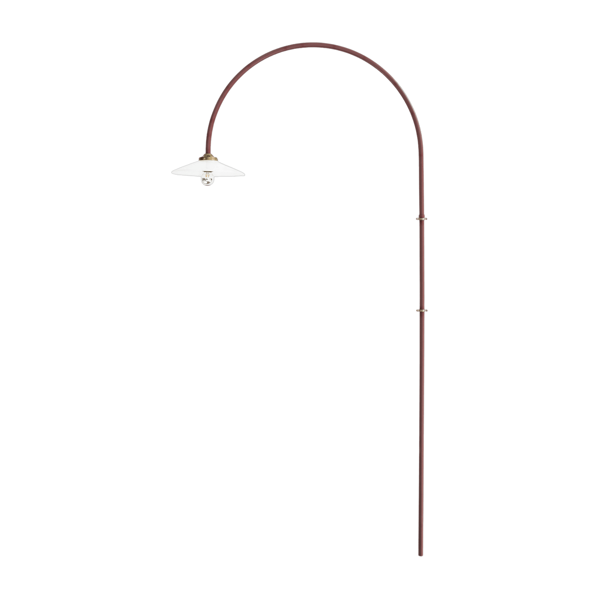 Applique avec prise en acier rouge 75x25x180cm N° 2 - valerie_objects - The Cool Republic