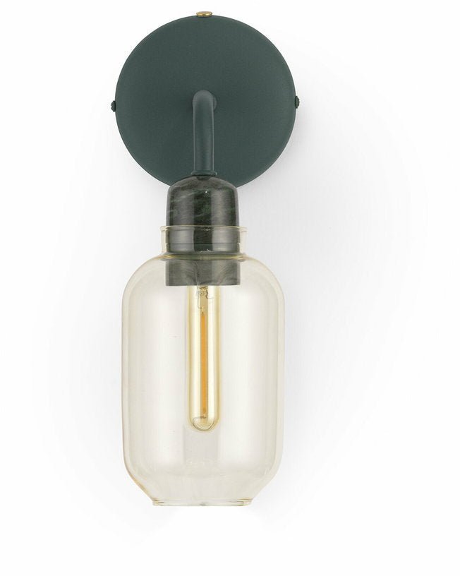 Applique avec prise en marbre et verre doré verte Amp Gold/vert - Normann Copenhagen - The Cool Republic