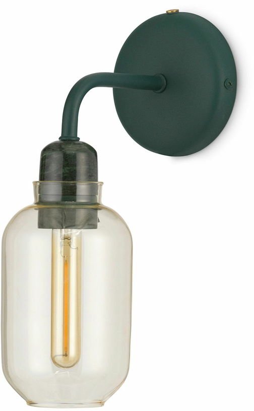 Applique avec prise en marbre et verre doré verte Amp Gold/vert - Normann Copenhagen - The Cool Republic