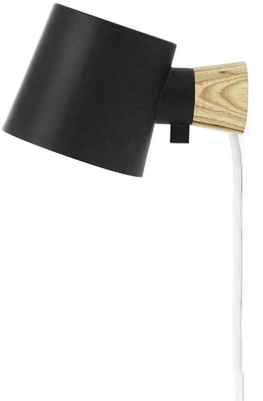 Applique avec prise en métal noir Rise - Normann Copenhagen - The Cool Republic