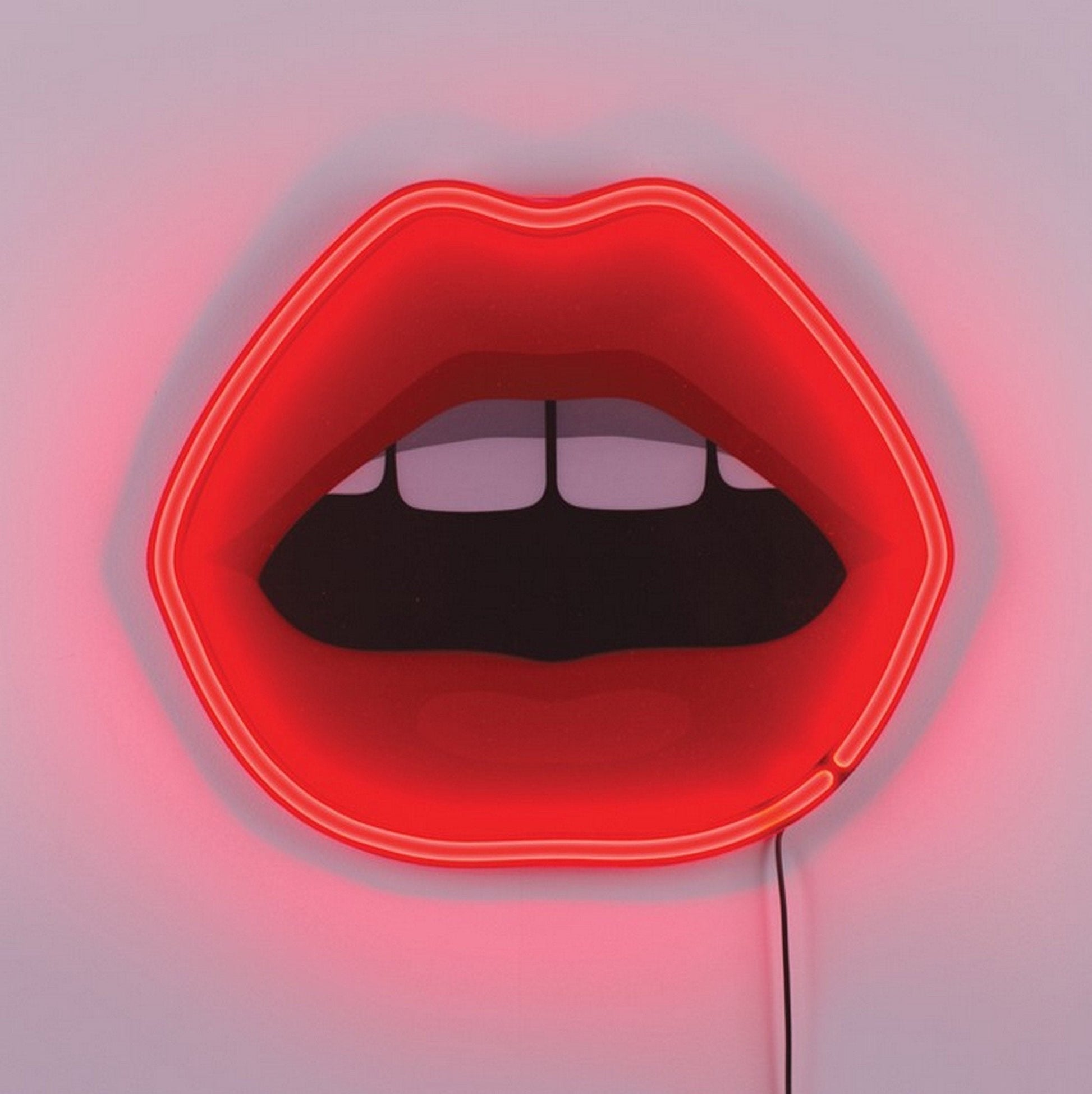 Applique avec prise néon bouche - Seletti - The Cool Republic