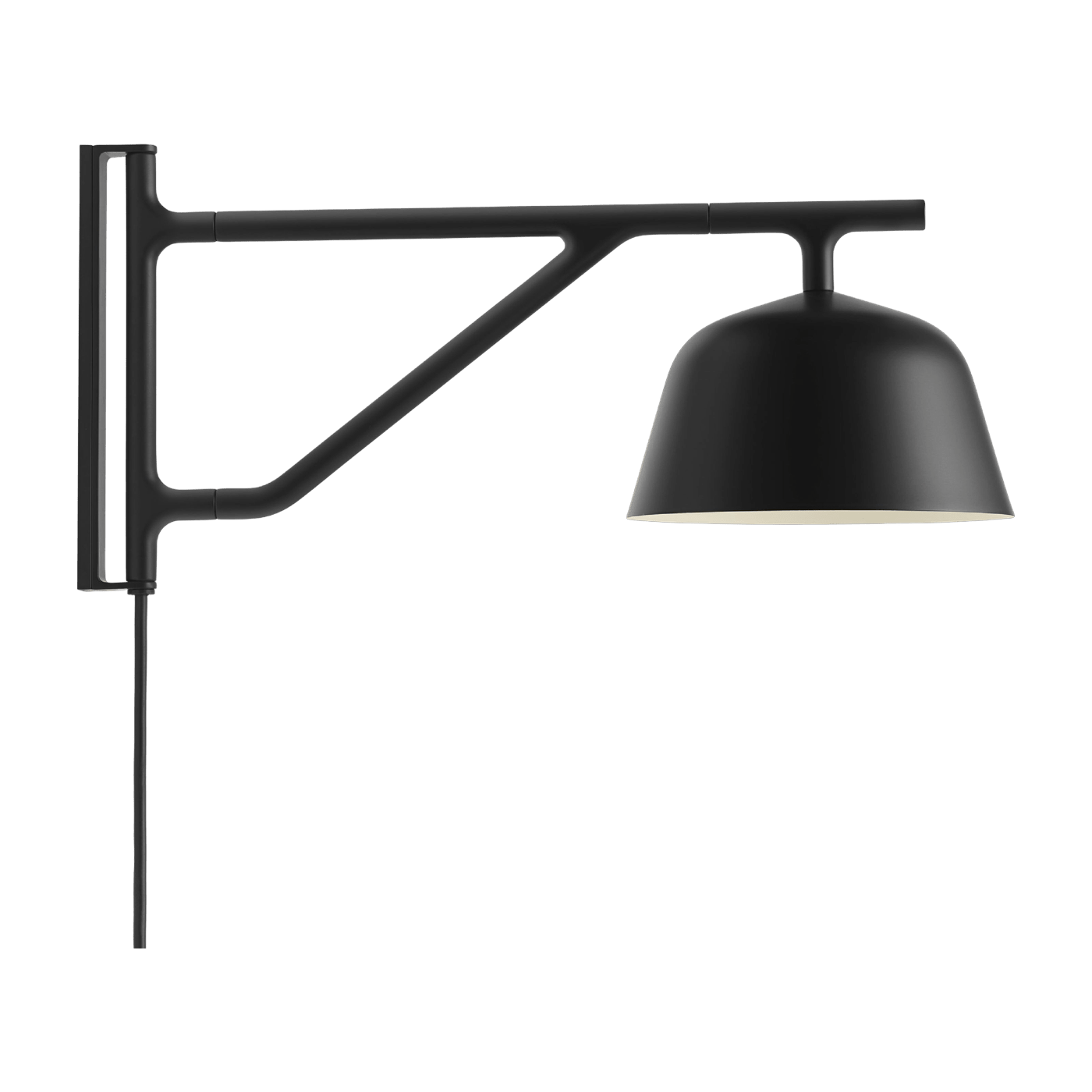 Applique avec prise noire Ambit - Muuto - The Cool Republic