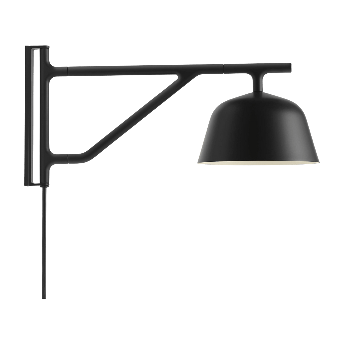Applique avec prise noire Ambit - Muuto - The Cool Republic