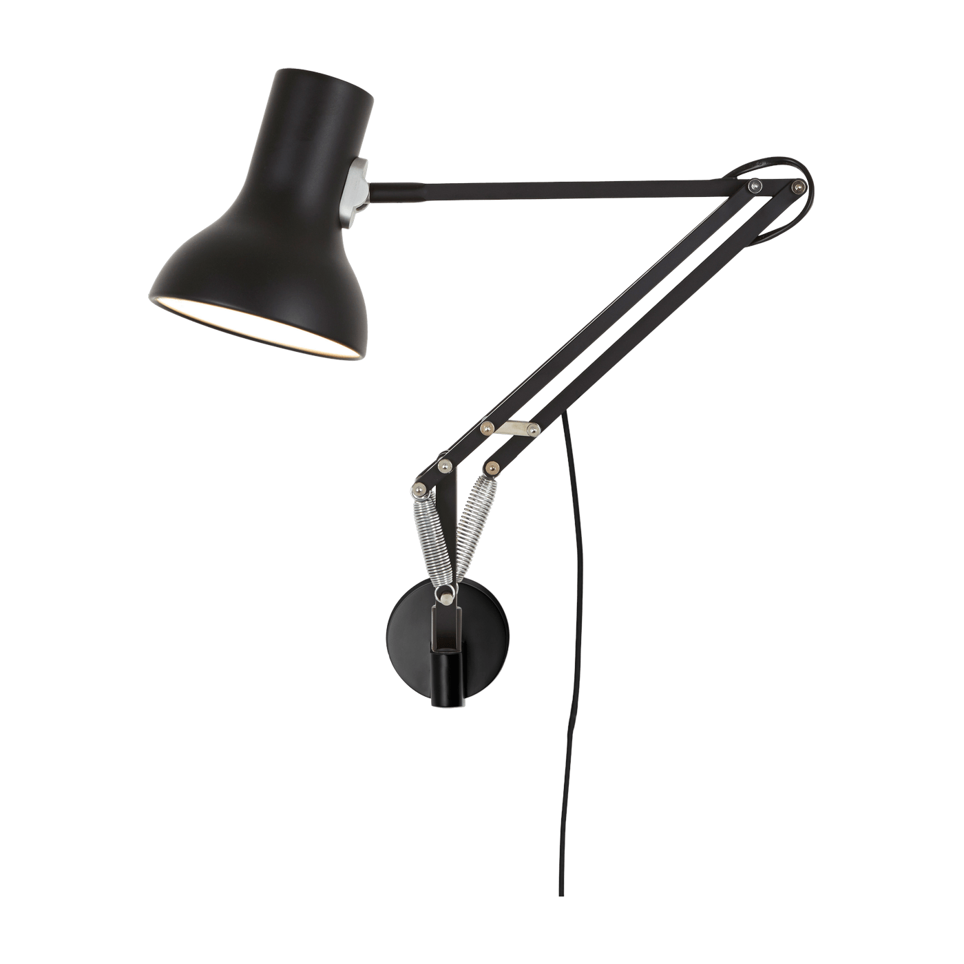 Applique avec prise noire Type 75 Mini - Anglepoise - The Cool Republic