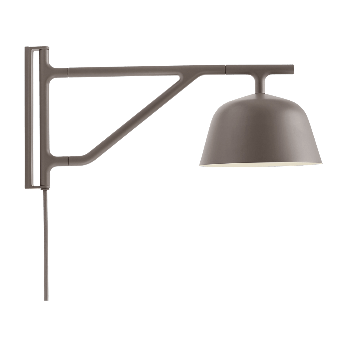 Applique avec prise taupe Ambit - Muuto - The Cool Republic