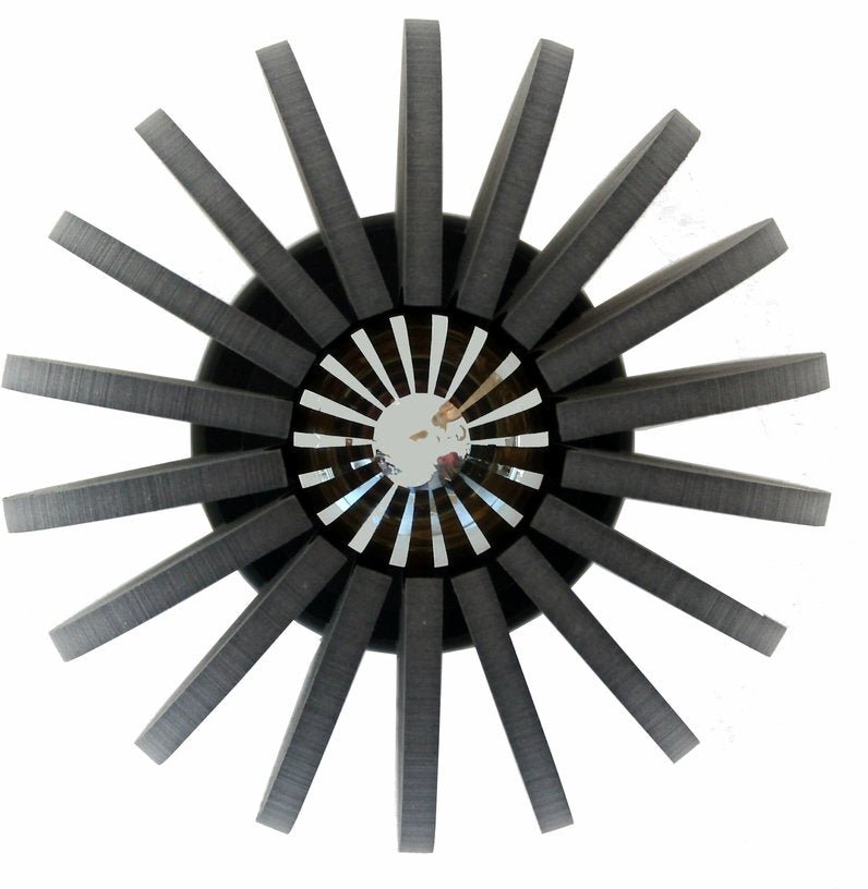 Applique boule 20 cm Wrecking Ball Black - RIF - The Cool Republic