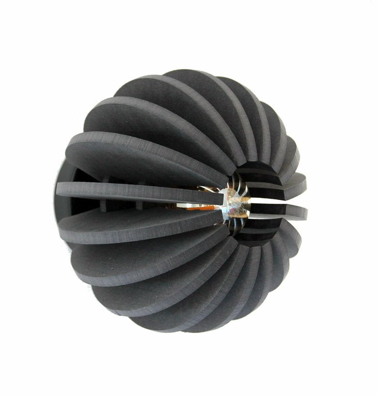 Applique boule 20 cm Wrecking Ball Black - RIF - The Cool Republic