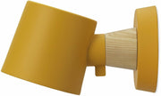 Applique câblée jaune en acier et frêne Rise Hardwired - Normann Copenhagen - The Cool Republic