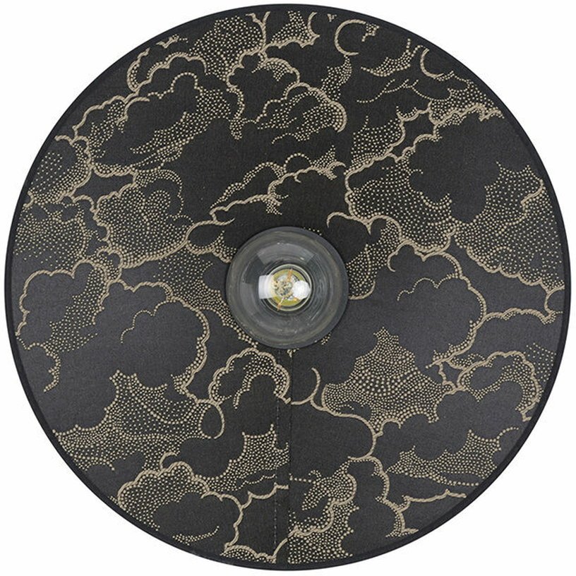 Applique conique en métal peint noire 40 cm Gatsby - Market set - The Cool Republic