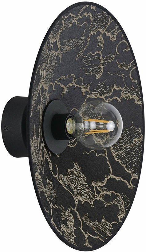 Applique conique en métal peint noire 40 cm Gatsby - Market set - The Cool Republic