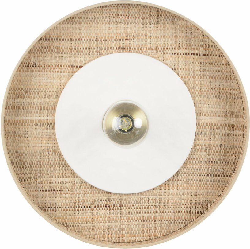 Applique cylindrique blanche 50 cm Portinatx - Market set - The Cool Republic