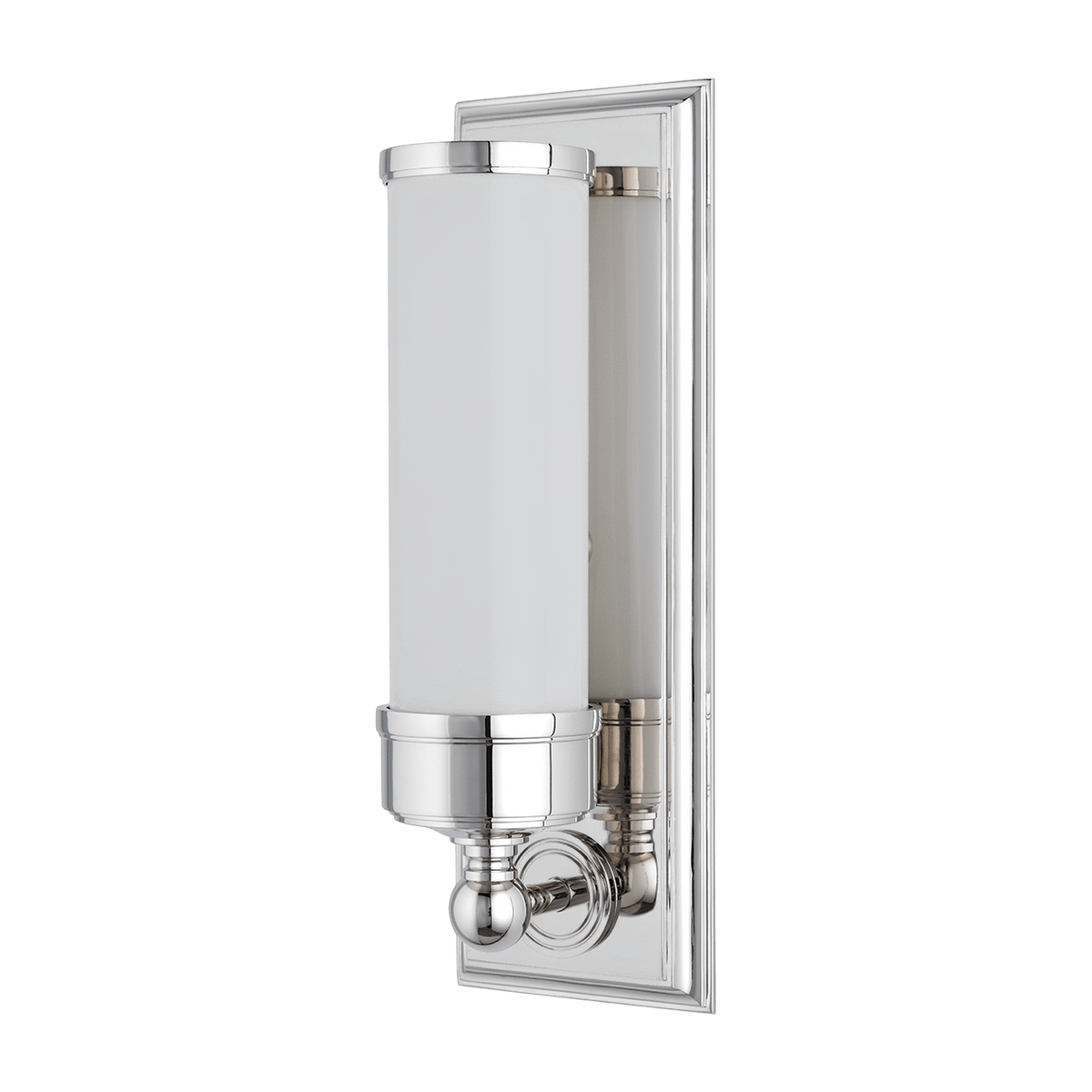 Applique de salle de bain en laiton nickel poli 12x36cm Everett - Hudson Valley Lighting - The Cool Republic
